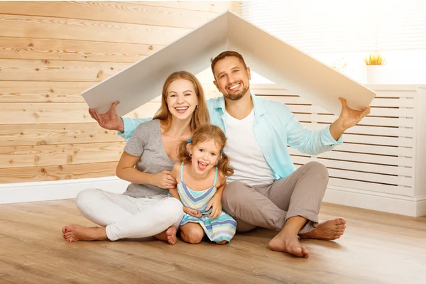 Family under a small roof